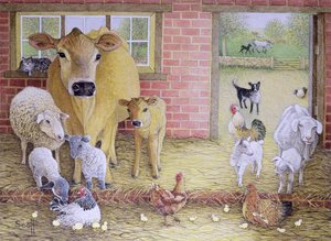 Les vieux jours (huile sur toile)