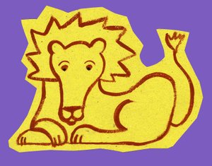 Horoscope : le signe du Lion. Illustration de P. La Porta - Patrizia La Porta