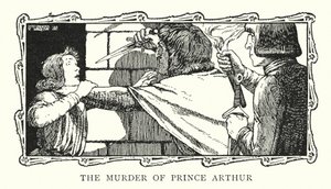 Le meurtre du prince Arthur (lithographie)