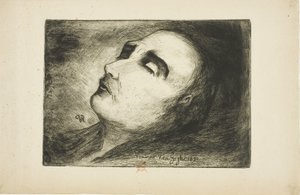 Vincent van Gogh sur son lit de mort