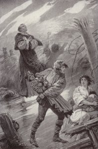 Illustration pour Le Cloître et le Foyer de Charles Reade - Paul (after) Hardy