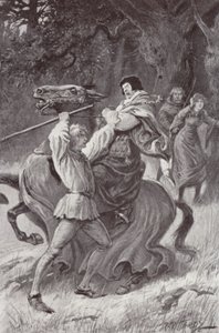 Illustration pour The Cloister and The Hearth de Charles Reade - Paul (after) Hardy