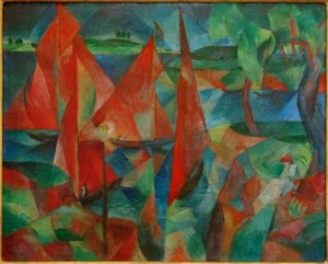 Les voiles rouges - Paul Adolf Seehaus