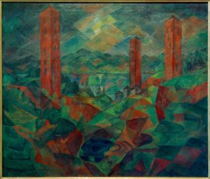 Les tours rouges - Paul Adolf Seehaus