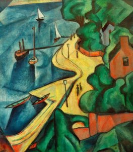 Rive du Rhin près de Bonn - Paul Adolf Seehaus