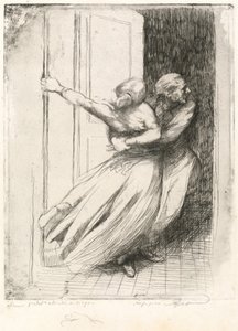 Le Viol, c. 1886 - Paul Albert Besnard