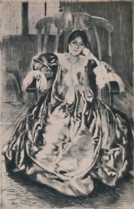 La robe de soie, 1887