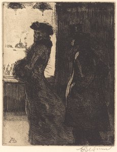 La femme inconnue, 1900 - Paul Albert Besnard