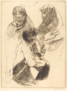 Trois femmes voilées, 1899 - Paul Albert Besnard
