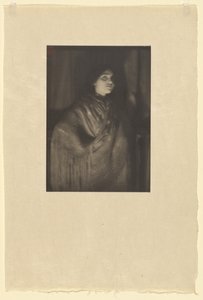 Portrait de Rose Cohen avec son châle espagnol / Rose Cohen, châle espagnol