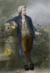 Portrait de Wolfgang Amadeus Mozart (1756-1791) à Salzbourg. Gravure par Paul Barfus (1823-1895). - Paul Barfus