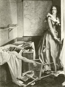 Charlotte Corday et Marat - Paul Baudry