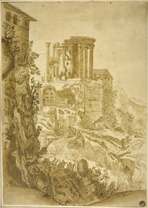 Temple de Vesta, Tivoli - Paul Bril