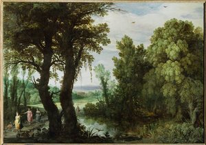 Diane et ses nymphs allant a la chasse …