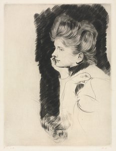 Tête de femme