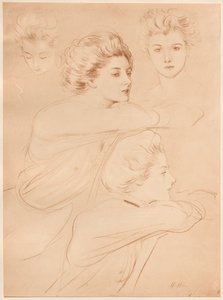 Parisienne - Paul Cesar Helleu