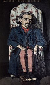 Achille Emperaire (1829-98) c.1868 - Paul Cézanne