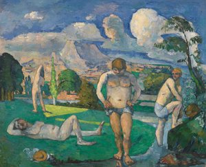 Baigneurs au repos - Paul Cézanne