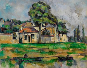 Berges de la Marne - Paul Cézanne
