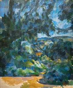 Paysage Bleu - Paul Cézanne