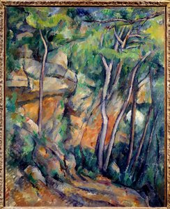 Dans le parc du château noir - Paul Cézanne