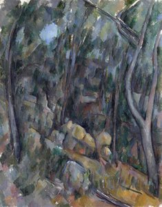 Dans les sols de Château Noir - Paul Cézanne