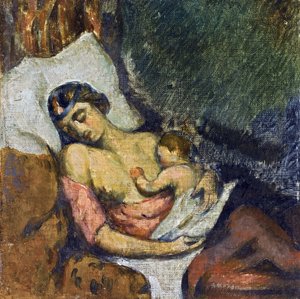 Hortense allaitant Paul