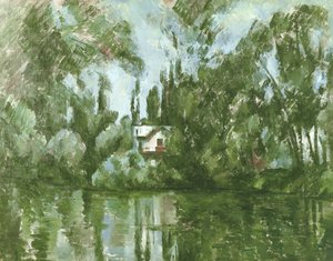 Maison sur les rives de la Marne - Paul Cézanne