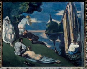 Pastorale, ou Idylle - Paul Cézanne