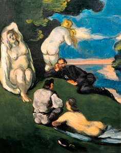 Pastorale, ou Idylle - Paul Cézanne