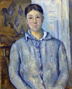 Portrait de madame Cézanne en bleu