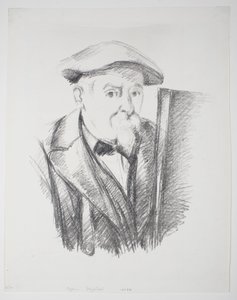 Autoportrait - Paul Cézanne
