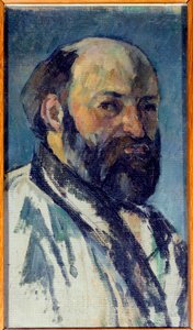 Autoportrait - Paul Cézanne