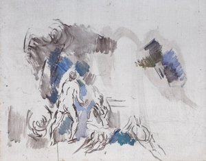 Esquisse de baigneurs - Paul Cézanne