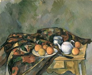 Nature morte avec une théière - Paul Cézanne