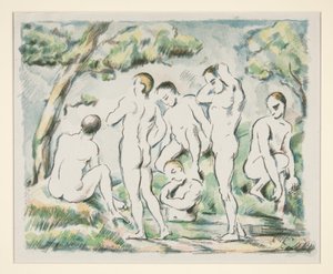 Les Baigneuses (petite version) - Paul Cézanne