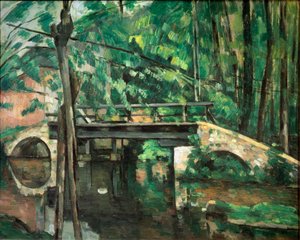 Le Pont à Maincy ou Le Pont à Mennecy - Paul Cézanne