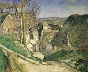 La maison du pendu, Auvers-sur-Oise - Paul Cézanne