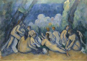 Les grandes baigneuses, c.1900-05 - Paul Cézanne
