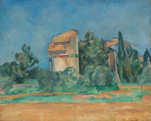 La tour des pigeons à Bellevue - Paul Cézanne