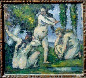 Trois baigneuses - Paul Cézanne