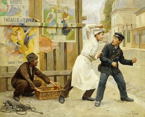 La diversion - Paul Charles Chocarne Moreau
