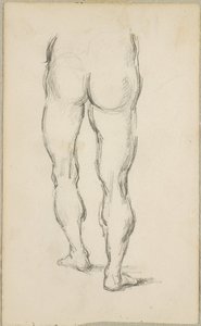 Après Luca Signorelli : étude de jambes, vers 1883-86 - Paul Cézanne