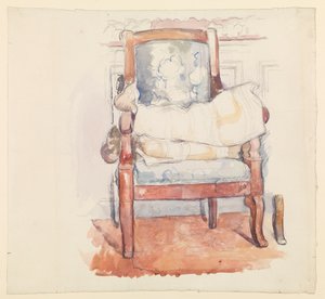 Fauteuil, vers 1885-90 - Paul Cézanne
