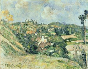 Auvers-sur-Oise, vu du Val Harme, 1879-82 - Paul Cézanne