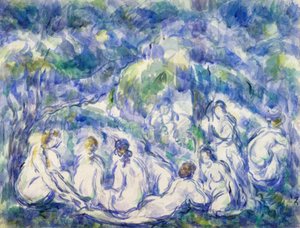 Baigneuses - Paul Cézanne