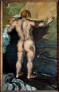 Baigneur et rocher - Paul Cézanne