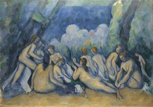 Baigneuses (Les Grandes Baigneuses) - Paul Cézanne