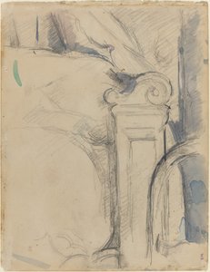 Pied de lit [verso] - Paul Cézanne