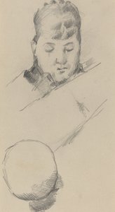 Buste de Madame Cézanne - Paul Cézanne
